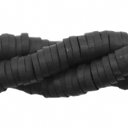 Katsuki 6 mm zwart- per streng