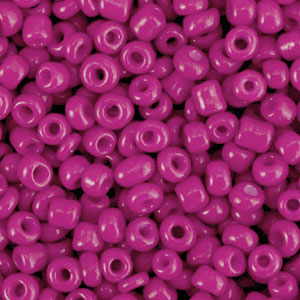 Glaskralen rocailles gypsy pink 3mm - per 10 gram