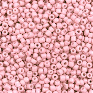 Glaskralen Rocailles posy pink 2 mm - per 10 gram